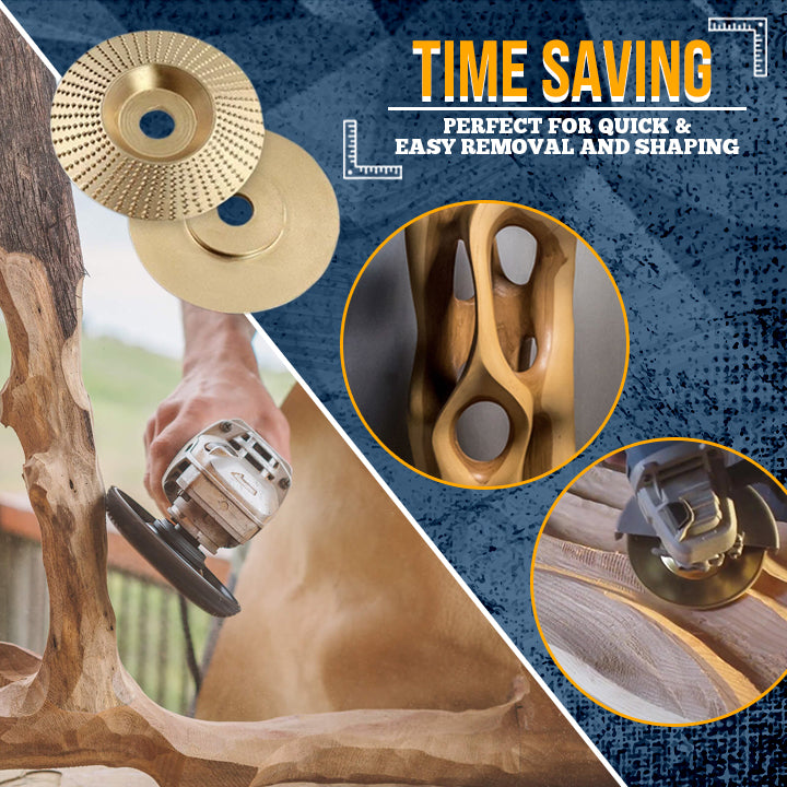 Wood Carving Angle Grinder Disc
