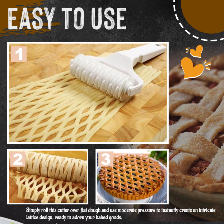 Pastry Lattice Wheel Cutter