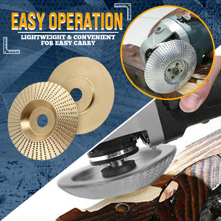 Wood Carving Angle Grinder Disc