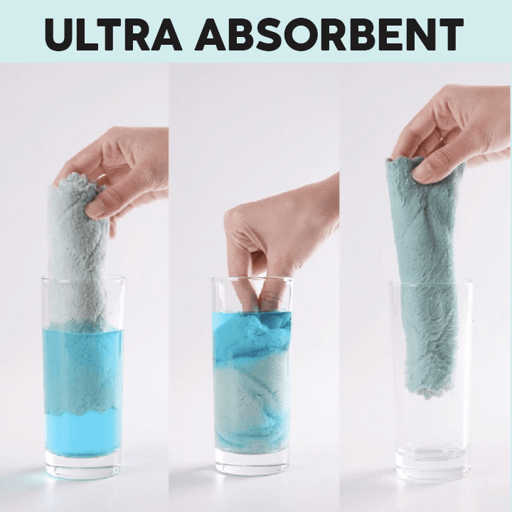 Super Absorbent Microfiber Cleaning Cloth