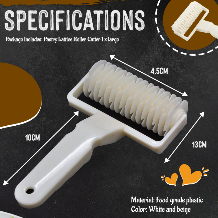 Pastry Lattice Wheel Cutter