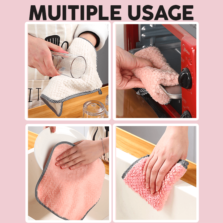 Super Absorbent Microfiber Cleaning Cloth