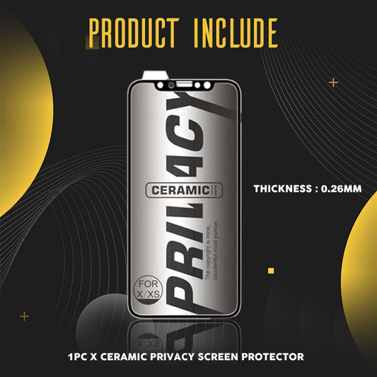 Ceramic Privacy Screen Protector