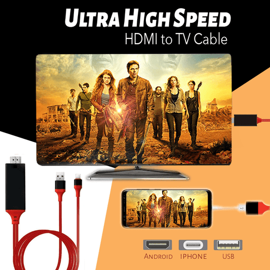 Ultra High Speed HDMI to TV Cable
