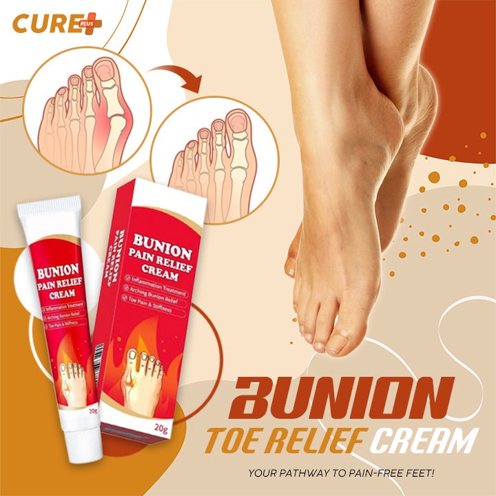 Cure+ Bunion Toe Relief Cream