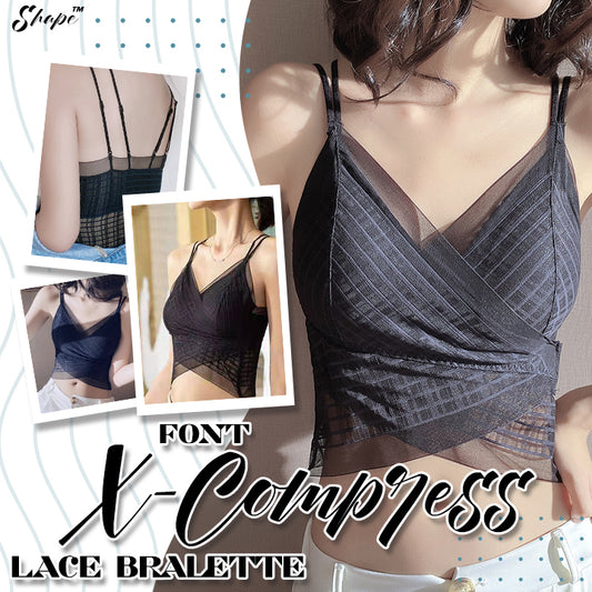 Shape™ Front X-Compress Lace Bralette