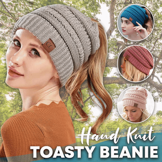 Hand Knit Toasty Beanie