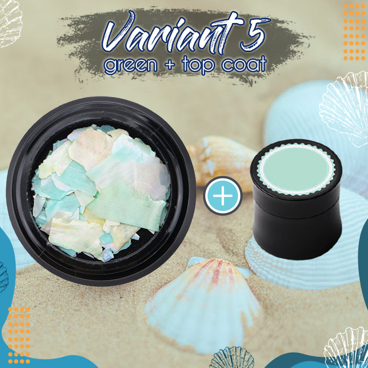 Holographic Mermaid Nail Art Kit