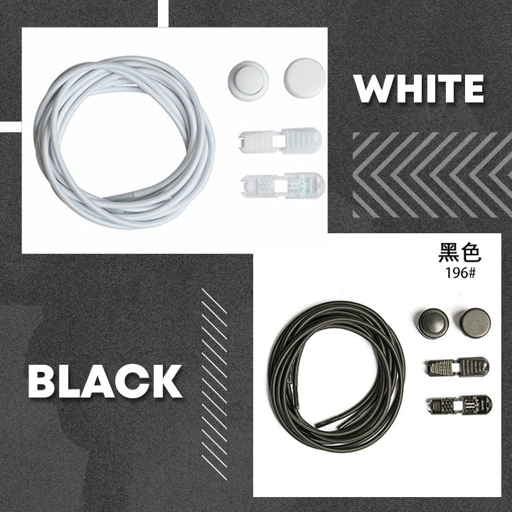 Elastic Lock No-Tie Shoelaces