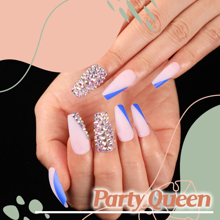 Glamorous Press-On Coffin Nails