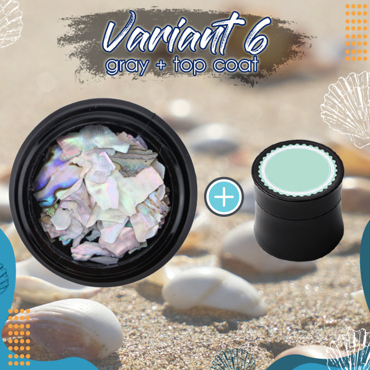 Holographic Mermaid Nail Art Kit