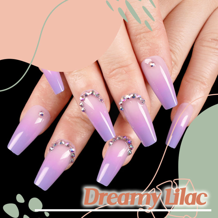 Glamorous Press-On Coffin Nails