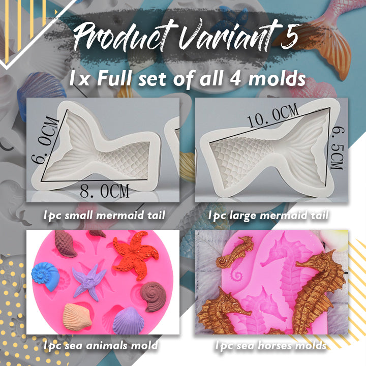 Sea Creatures Cake Mold