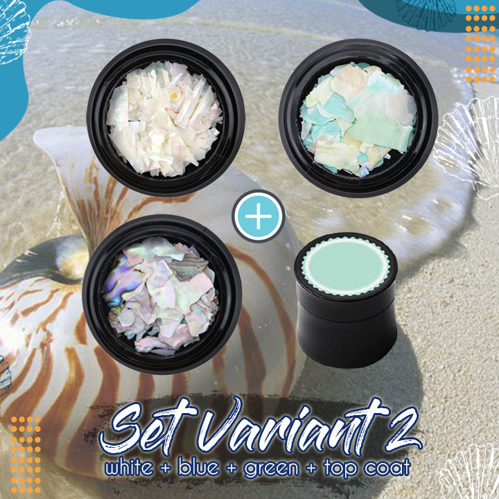 Holographic Mermaid Nail Art Kit