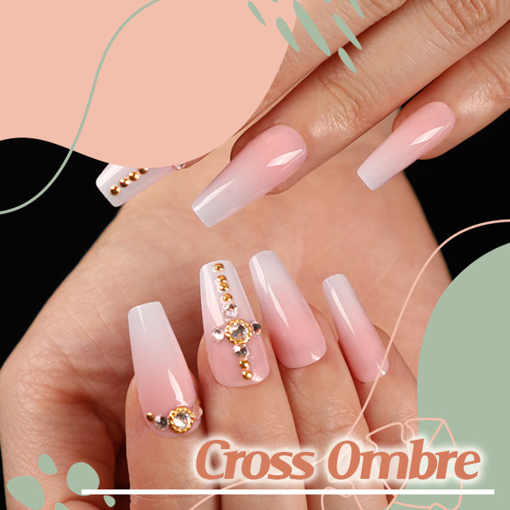 Glamorous Press-On Coffin Nails