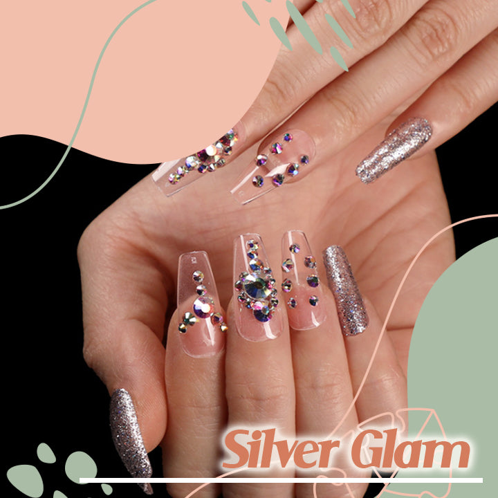 Glamorous Press-On Coffin Nails