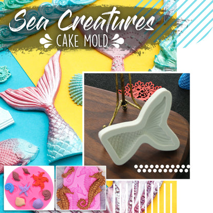 Sea Creatures Cake Mold