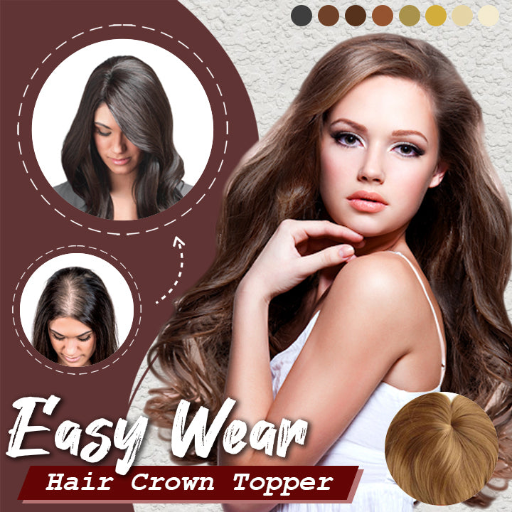 Easy Wear Hair Crown Topper