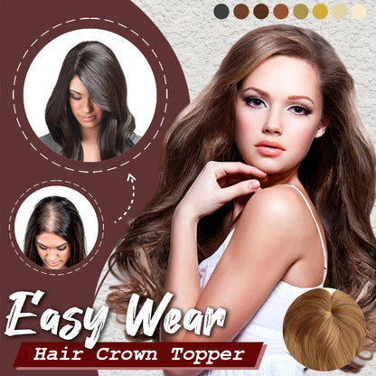 Easy Wear Hair Crown Topper