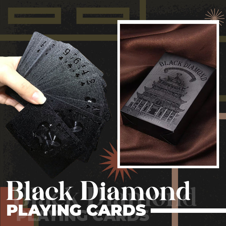 Black Diamond Playing Cards
