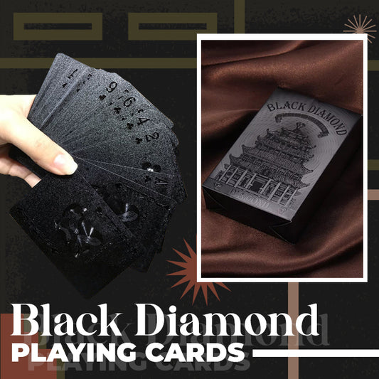 Black Diamond Playing Cards
