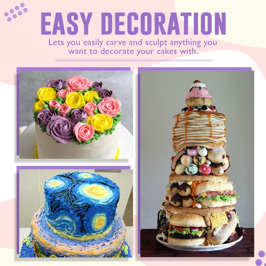 Cake Fondant Decorating Tools (8ps)