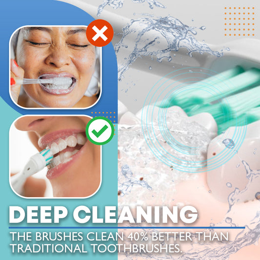 Ultra-Sonic Electric Toothbrush Set
