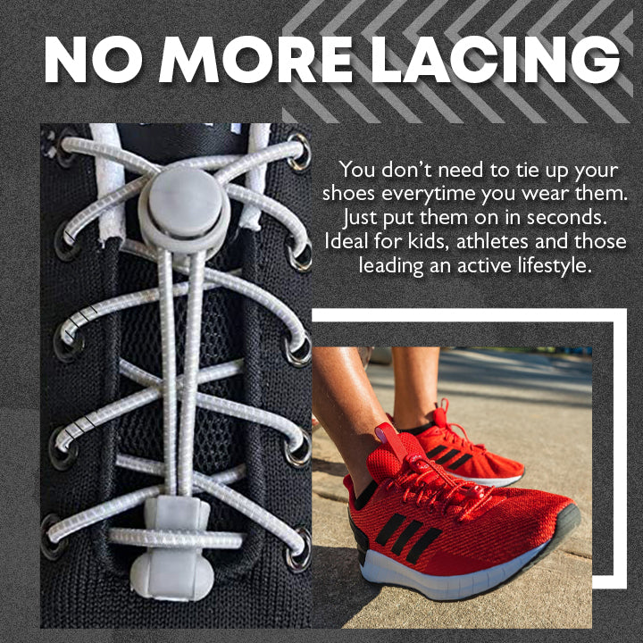 Elastic Lock No-Tie Shoelaces