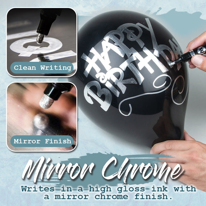 Glossy Liquid Chrome Marker