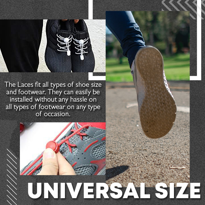Elastic Lock No-Tie Shoelaces
