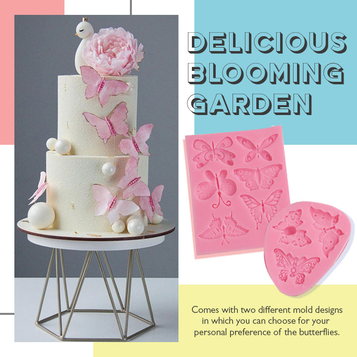 3D Butterfly Silicone Cake Mold