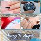 Holographic Mermaid Nail Art Kit