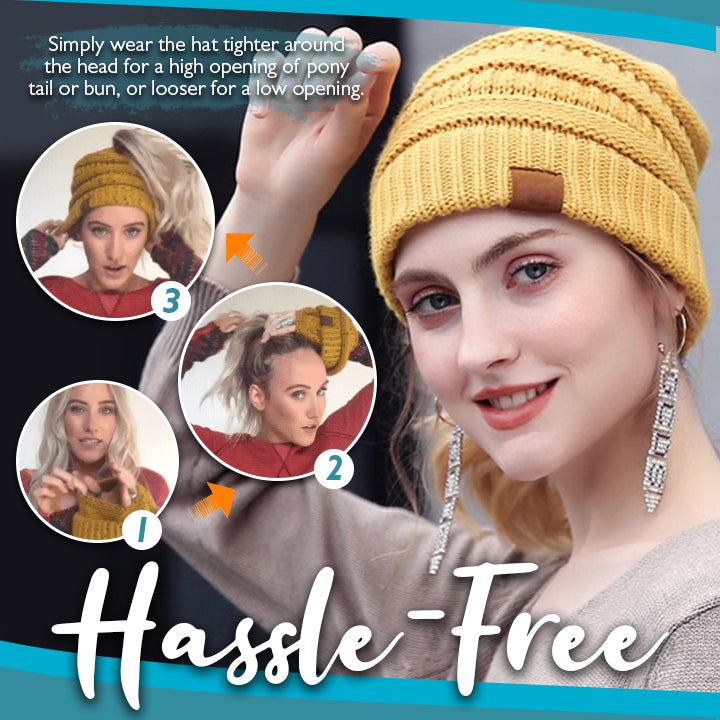 Hand Knit Toasty Beanie