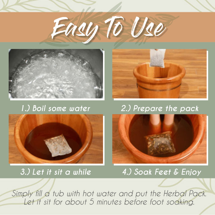Herbal Detox Foot Soak Pack