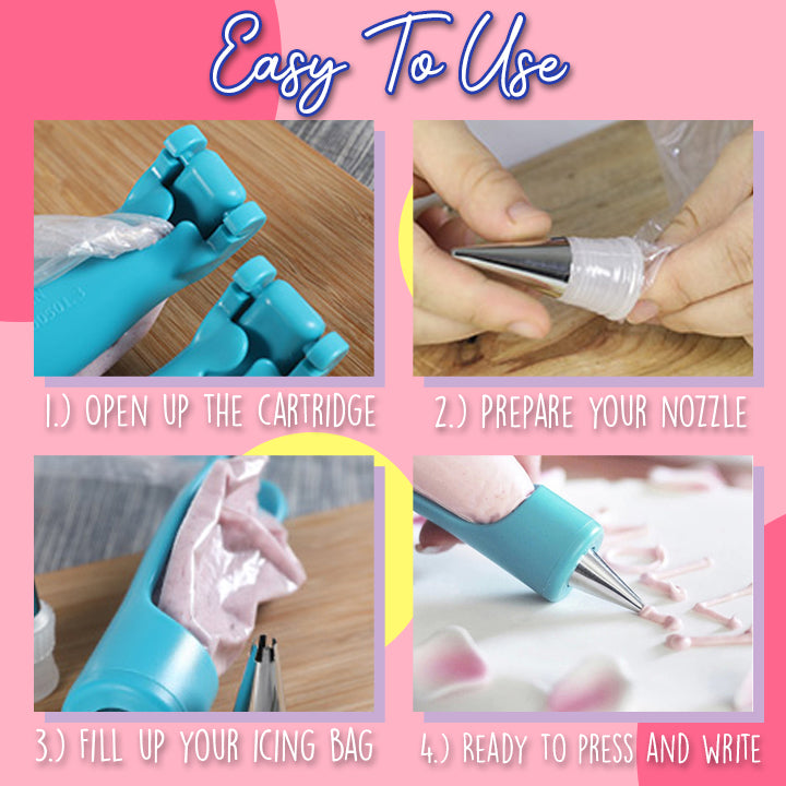 Cake Icing Pen Kit