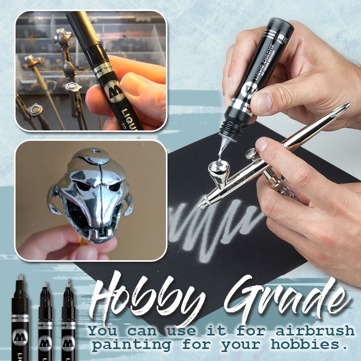 Glossy Liquid Chrome Marker