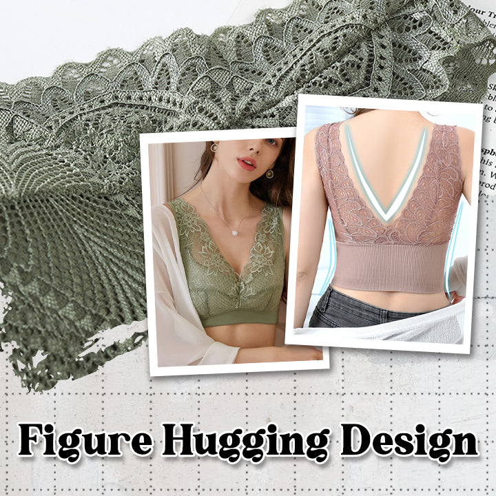 Lace Lift-Up Plunge Bralette
