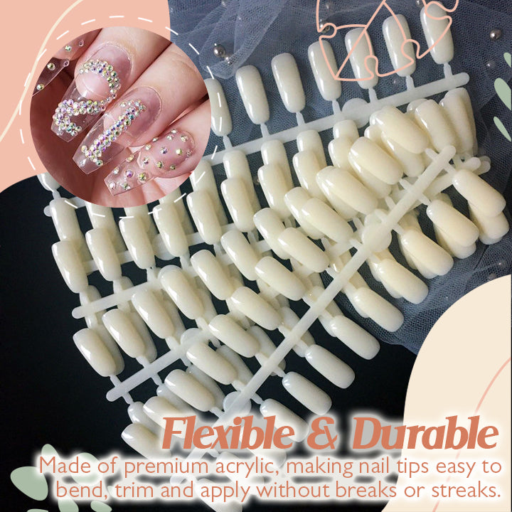 Glamorous Press-On Coffin Nails