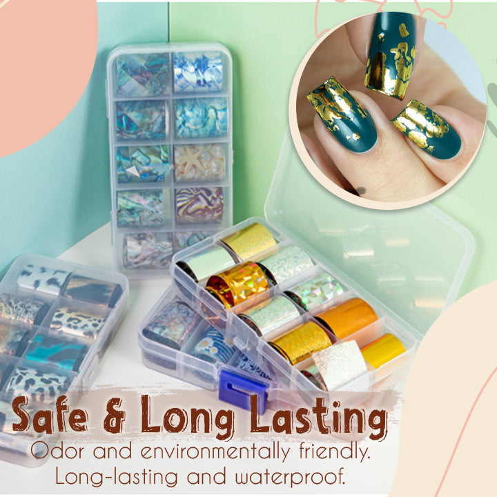 Classy Nail Art Foils Set