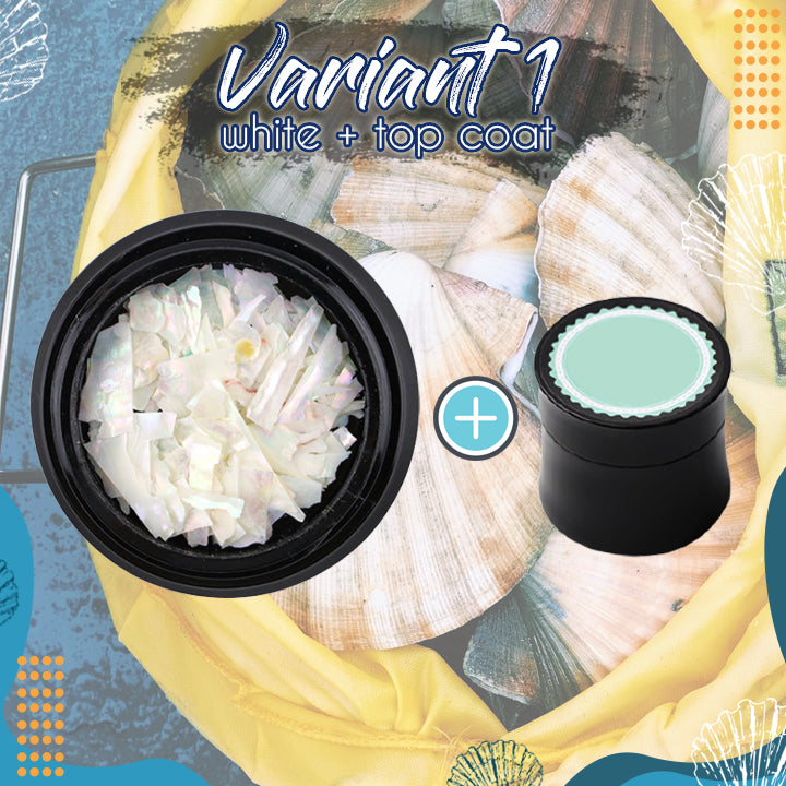 Holographic Mermaid Nail Art Kit