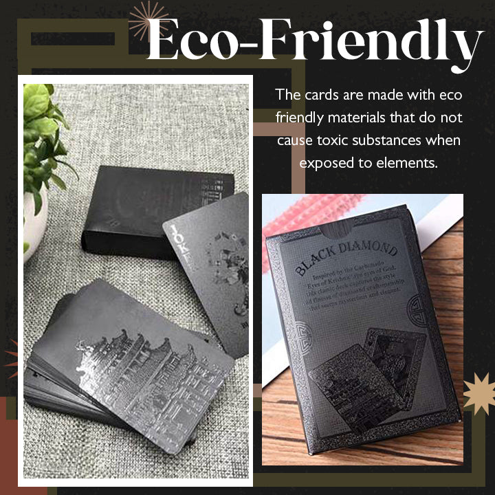Black Diamond Playing Cards
