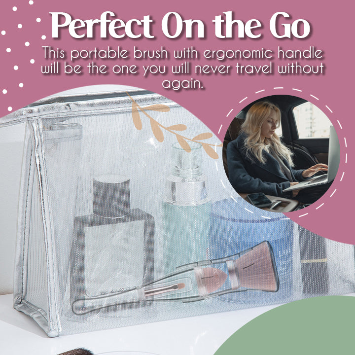 3-in-1 Travel Makeup Brush