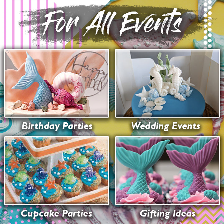 Sea Creatures Cake Mold