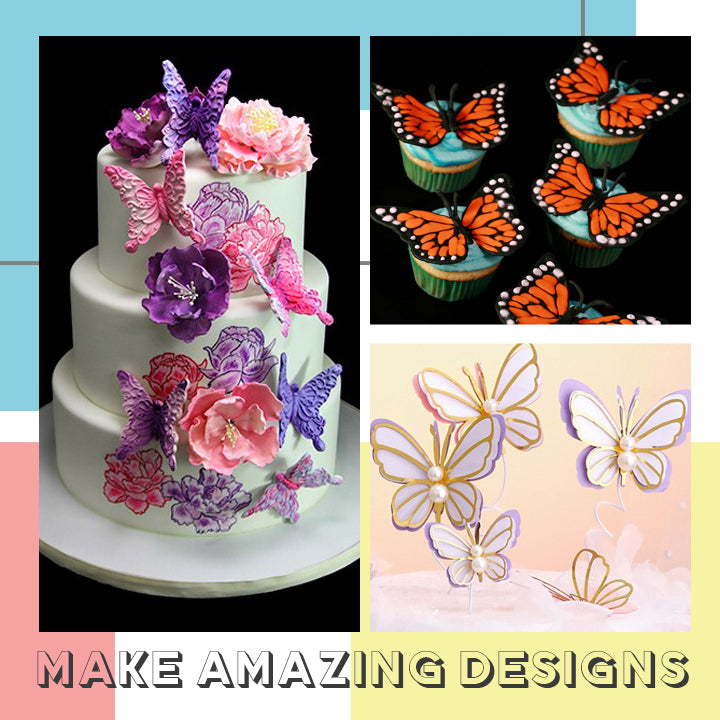 3D Butterfly Silicone Cake Mold