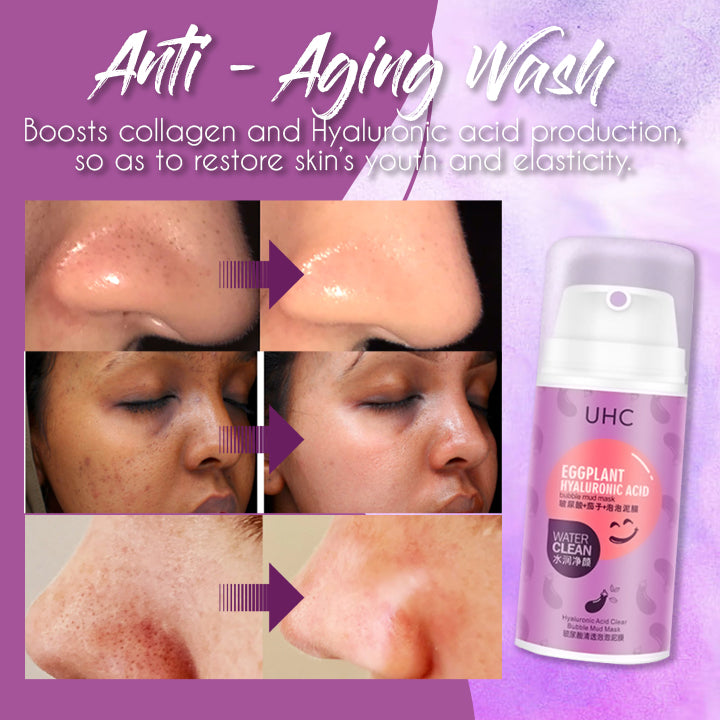 Eggplant Detox Bubble Mask