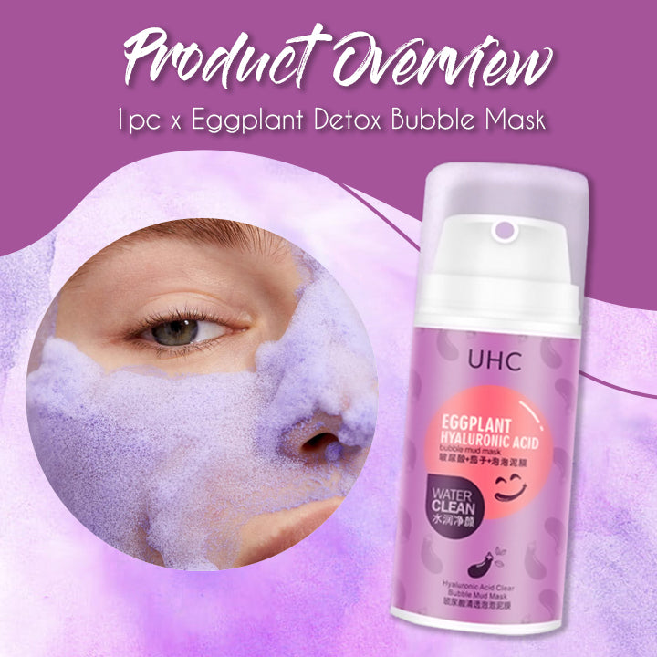 Eggplant Detox Bubble Mask