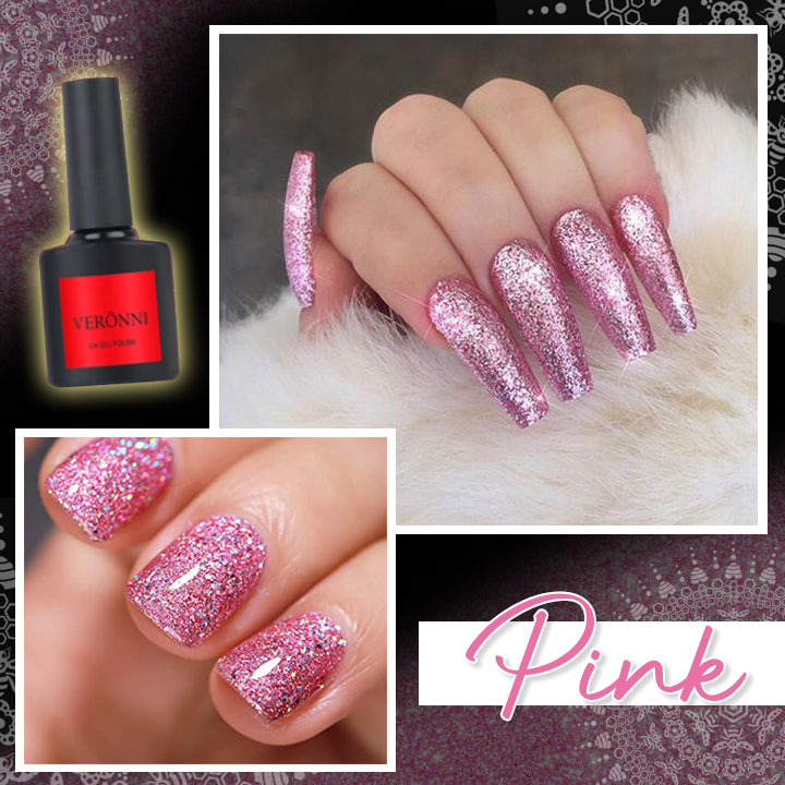 Sparkling Glitter Nail Polish