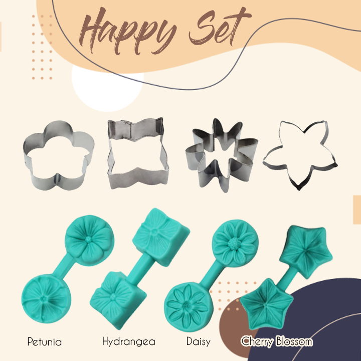 Flower Blossom Sugar Art Mold