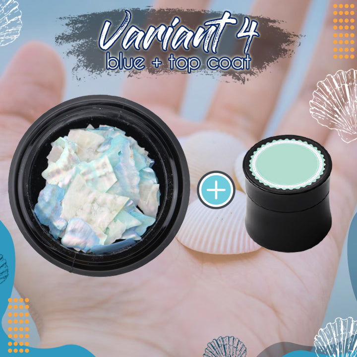 Holographic Mermaid Nail Art Kit
