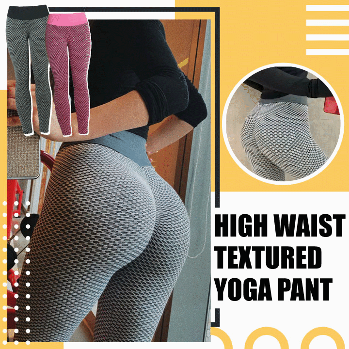 Anti-Cellulite Textured Yoga Pant